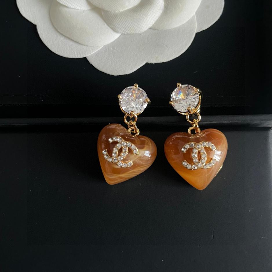 réplica,joyas,joyería,1:1,replica,fake,lujo,barato réplica,joyas,joyería,1:1,replica,fake,lujo,barato Pendientes Chanel de segunda mano (F1C8)