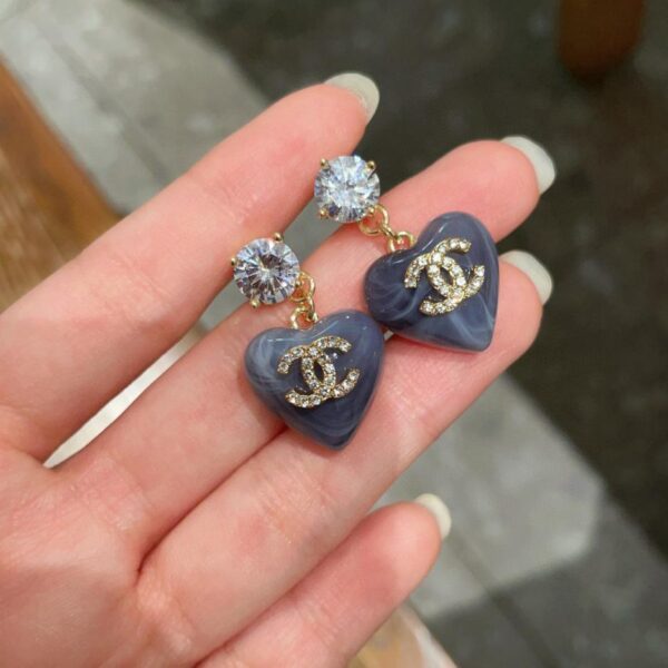 réplica,joyas,joyería,1:1,replica,fake,lujo,barato Pendientes Chanel de segunda mano (F39C)