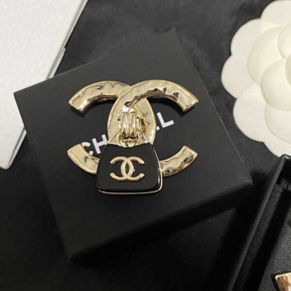 réplica,joyas,joyería,1:1,replica,fake,lujo,barato  Broche para bolso último de Chanel (417D)