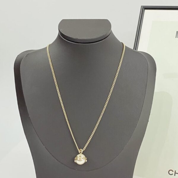 réplica,joyas,joyería,1:1,replica,fake,lujo,barato Collar de amor con goteo de aceite a juego en color dorado negro de Chanel (789D)
