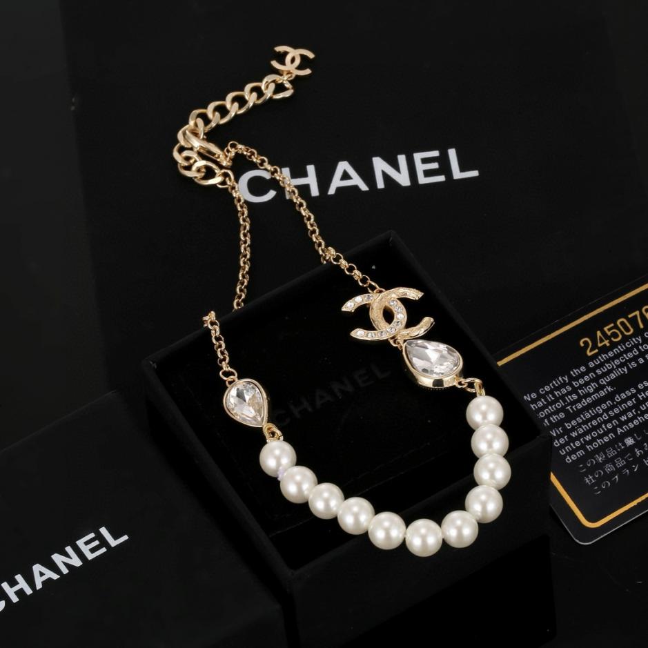 réplica,joyas,joyería,1:1,replica,fake,lujo,barato réplica,joyas,joyería,1:1,replica,fake,lujo,barato Collar Chanel doble c (4EF9)