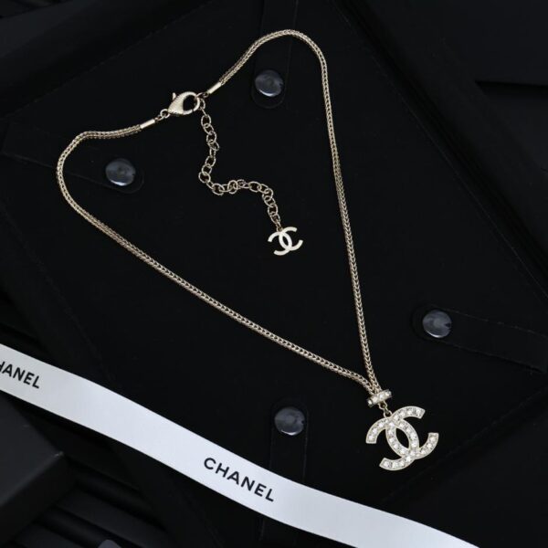 réplica,joyas,joyería,1:1,replica,fake,lujo,barato Cadena de hueso de serpiente de doble capa Chanel (029D)