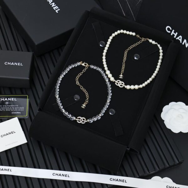 réplica,joyas,joyería,1:1,replica,fake,lujo,barato Cadena de hueso de serpiente de doble capa Chanel (029D)