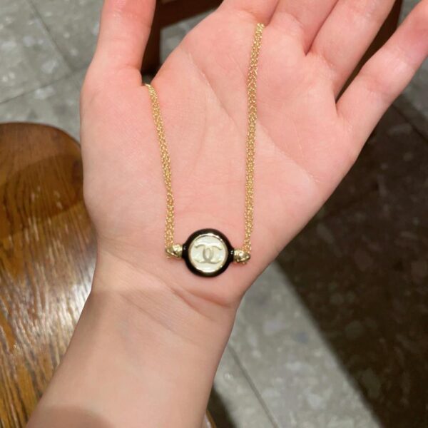 réplica,joyas,joyería,1:1,replica,fake,lujo,barato Collar Chanel Edad Media(6B21)