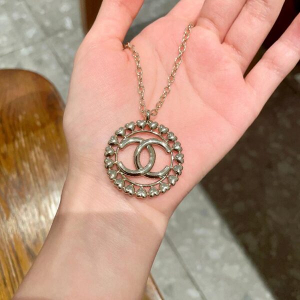 réplica,joyas,joyería,1:1,replica,fake,lujo,barato Collar Chanel de la Edad Media (B741)