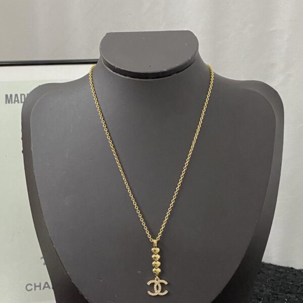 réplica,joyas,joyería,1:1,replica,fake,lujo,barato Collar con colgante de brújula Chanel (1466)