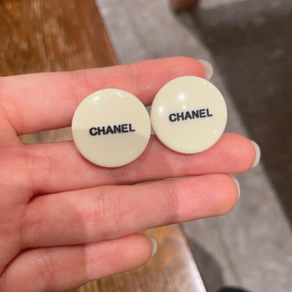 réplica,joyas,joyería,1:1,replica,fake,lujo,barato Aretes clásicos con doble C de Chanel (D4F8)