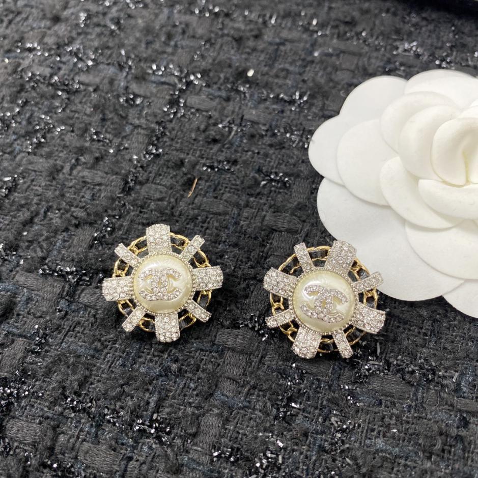 réplica,joyas,joyería,1:1,replica,fake,lujo,barato réplica,joyas,joyería,1:1,replica,fake,lujo,barato Pendientes Chanel(92A7)