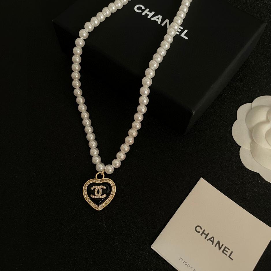 réplica,joyas,joyería,1:1,replica,fake,lujo,barato réplica,joyas,joyería,1:1,replica,fake,lujo,barato Collar Chanel de la Edad Media (D677)