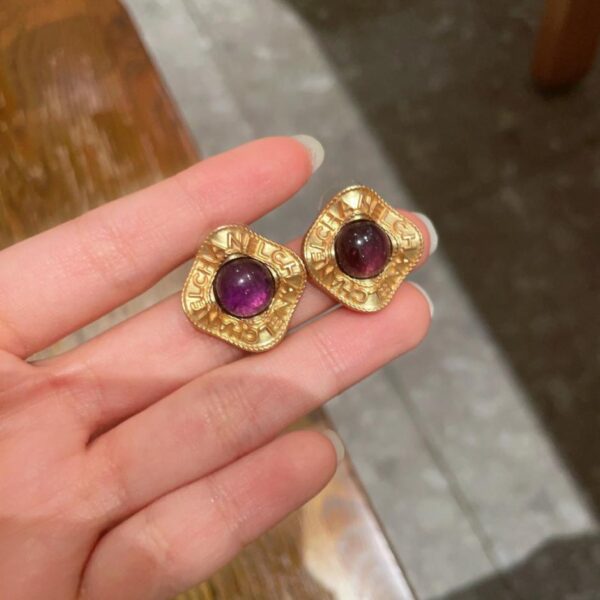 réplica,joyas,joyería,1:1,replica,fake,lujo,barato Pendientes con letras Chanel(5331)
