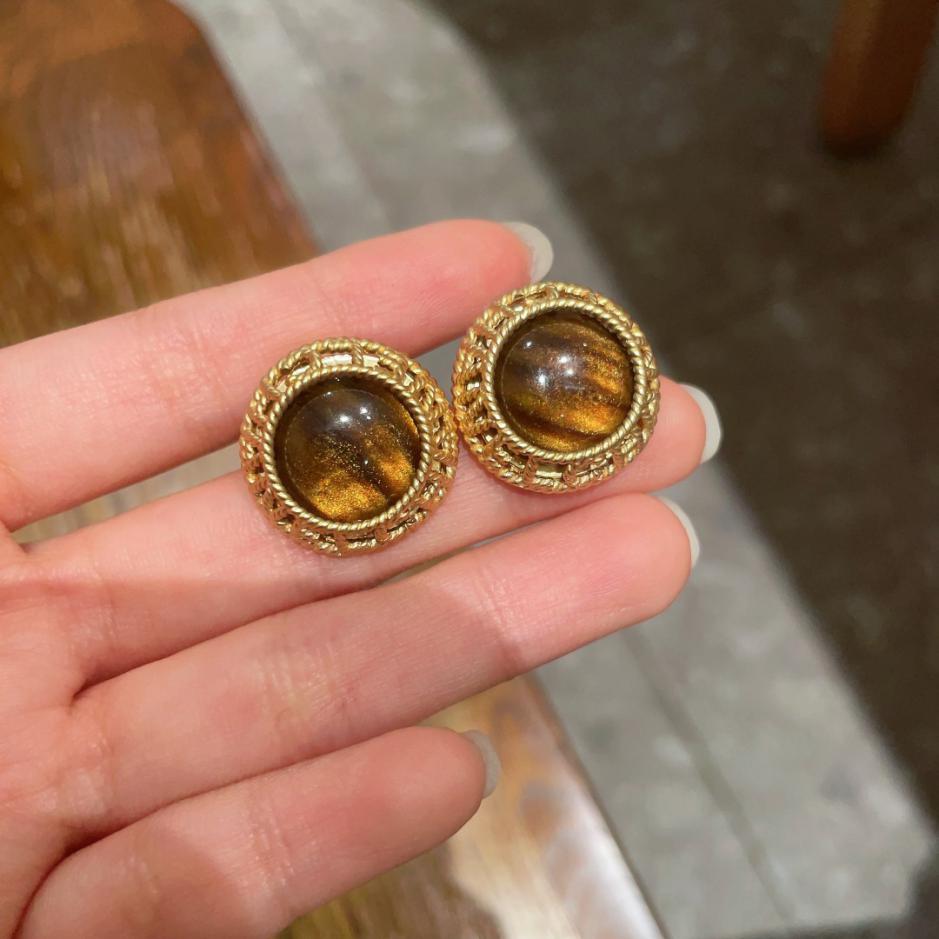 réplica,joyas,joyería,1:1,replica,fake,lujo,barato réplica,joyas,joyería,1:1,replica,fake,lujo,barato Aretes clásicos con doble C de Chanel (AC28)