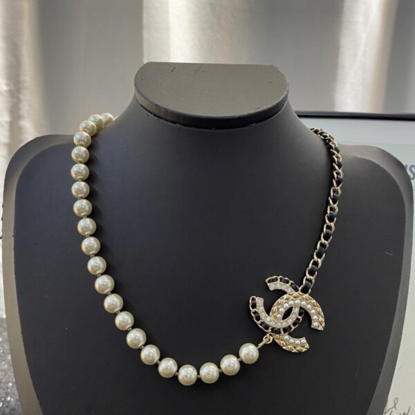 réplica,joyas,joyería,1:1,replica,fake,lujo,barato Collar Chanel cadena suéter (FFE2)