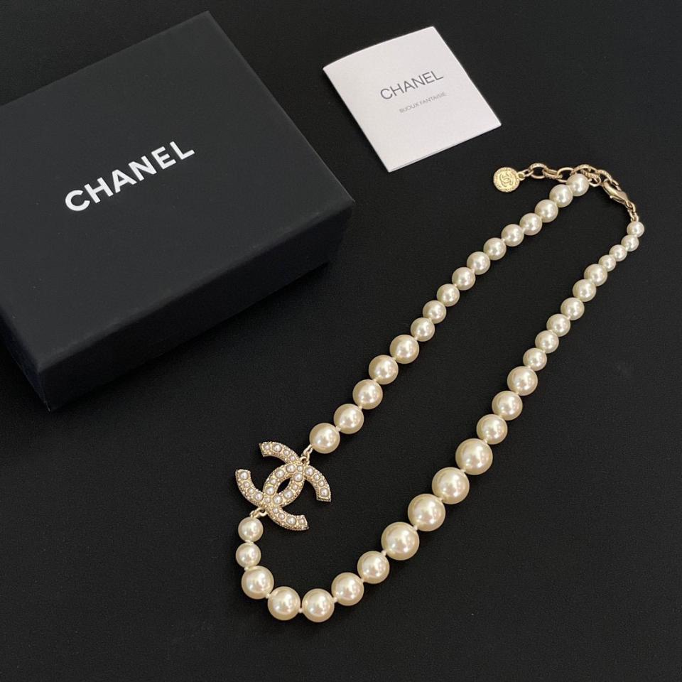 réplica,joyas,joyería,1:1,replica,fake,lujo,barato réplica,joyas,joyería,1:1,replica,fake,lujo,barato Collar Chanel (1B0C)
