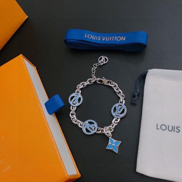 réplica,joyas,joyería,1:1,replica,fake,lujo,barato Pulsera Louuis Vuitton contador RW nuevo modelo de pareja de estilo (02D6)