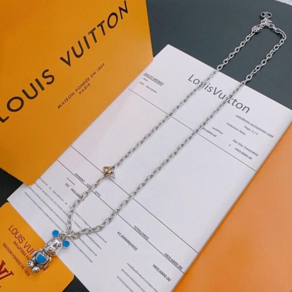 réplica,joyas,joyería,1:1,replica,fake,lujo,barato Collar Louuis Vuitton Contador RW nuevo modelo de pareja de estilo (1DBB)