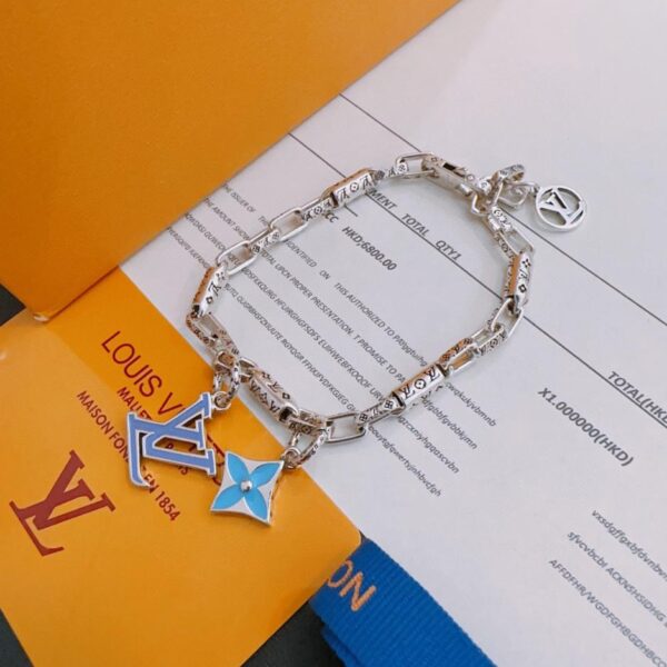 réplica,joyas,joyería,1:1,replica,fake,lujo,barato Pulsera Louis Vuitton RW Counter Nuevo estilo de pareja (408E)