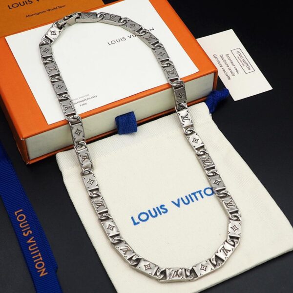 réplica,joyas,joyería,1:1,replica,fake,lujo,barato Collar atado con monograma de Louis Vuitton (0DF0)