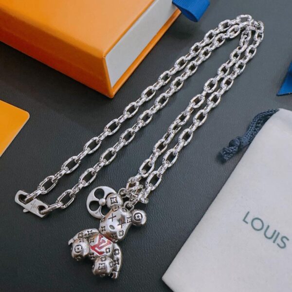 réplica,joyas,joyería,1:1,replica,fake,lujo,barato Collar Louuis Vuitton Contador RW nuevo modelo de pareja de estilo (CDE2)