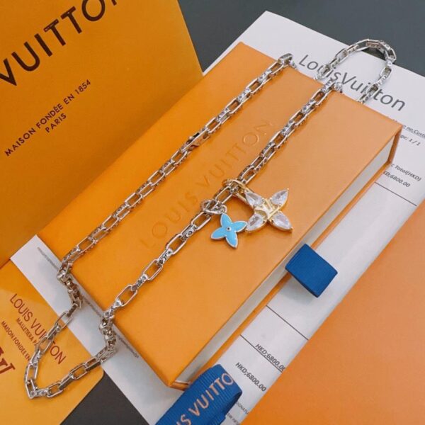 réplica,joyas,joyería,1:1,replica,fake,lujo,barato Collar Louuis Vuitton Contador RW nuevo modelo de pareja de estilo (23FA)