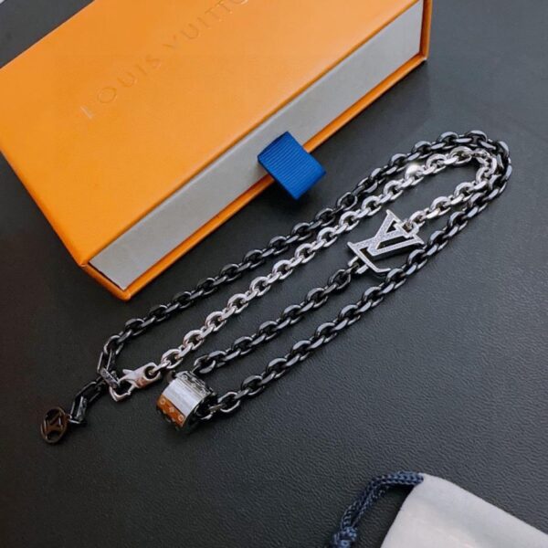 réplica,joyas,joyería,1:1,replica,fake,lujo,barato Collar Louuis Vuitton Contador RW nuevo modelo de pareja de estilo (5600)