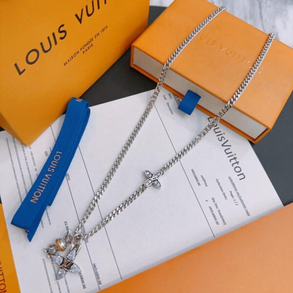 réplica,joyas,joyería,1:1,replica,fake,lujo,barato Collar Louuis Vuitton Contador RW nuevo modelo de pareja de estilo (30CA)