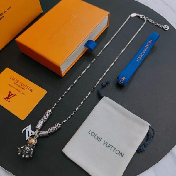 réplica,joyas,joyería,1:1,replica,fake,lujo,barato Collar Louuis Vuitton Contador RW nuevo modelo de pareja de estilo (197D)