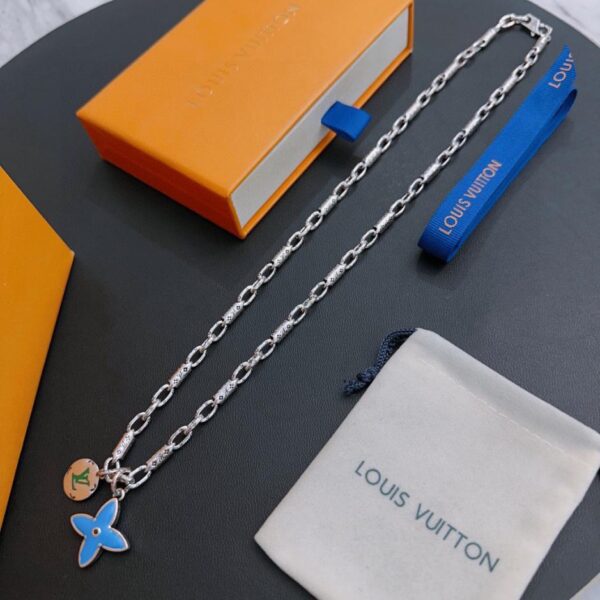 réplica,joyas,joyería,1:1,replica,fake,lujo,barato Collar Louuis Vuitton Contador RW nuevo modelo de pareja de estilo (26E5)