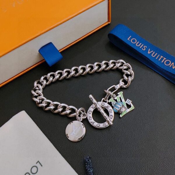 réplica,joyas,joyería,1:1,replica,fake,lujo,barato Pulsera Louis Vuitton RW Counter Nuevo estilo de pareja (793D)