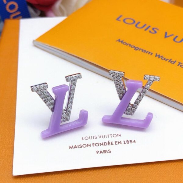 réplica,joyas,joyería,1:1,replica,fake,lujo,barato Pendientes redondos de Louuis Vuitton (69CF)