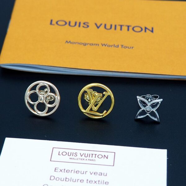réplica,joyas,joyería,1:1,replica,fake,lujo,barato Juego de pendientes Louis Vuitton Sunrise (0AA2)