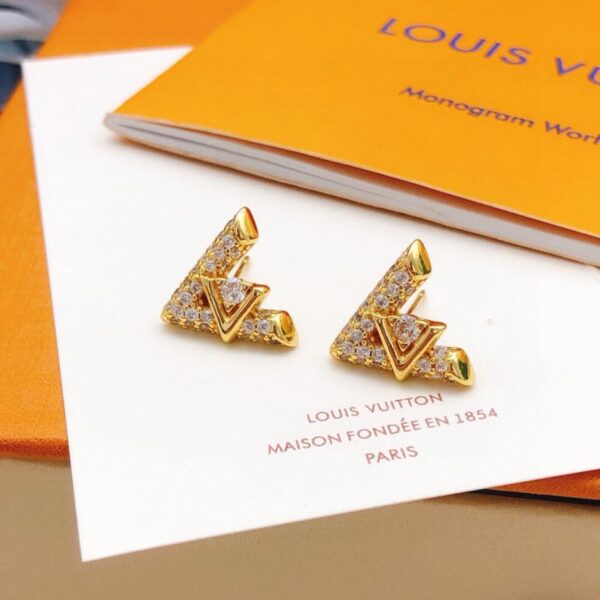 réplica,joyas,joyería,1:1,replica,fake,lujo,barato Louuis Vuitton último mini diamante en forma de V (7199)