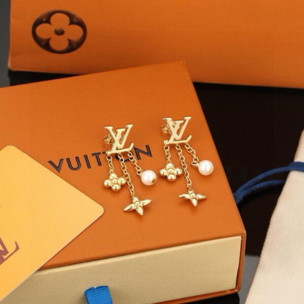 réplica,joyas,joyería,1:1,replica,fake,lujo,barato Louis Vuitton Corazón Dorado Trébol Asimétrico (B3A9)