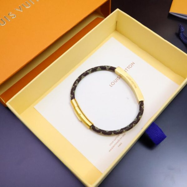 réplica,joyas,joyería,1:1,replica,fake,lujo,barato Pulsera de cuero para presbicia Louis Vuitton️(52E6)