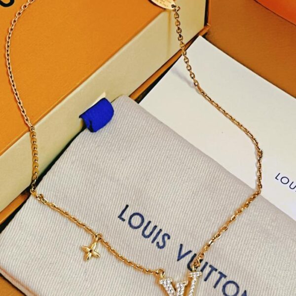 réplica,joyas,joyería,1:1,replica,fake,lujo,barato Pulsera con fila de monogramas de Louuis Vuitton (70DD)
