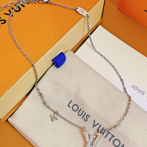 réplica,joyas,joyería,1:1,replica,fake,lujo,barato Nuevo collar de oro LV Iconic de Louis Vuitton (97C6)