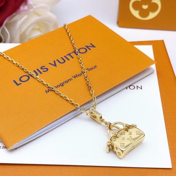 réplica,joyas,joyería,1:1,replica,fake,lujo,barato Collar último bolso de Louuis Vuitton (867D)