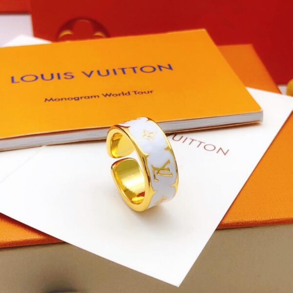 réplica,joyas,joyería,1:1,replica,fake,lujo,barato Louuis Vuitton último anillo de goteo de aceite rojo (189E)