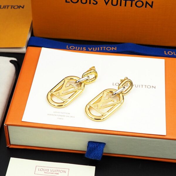 réplica,joyas,joyería,1:1,replica,fake,lujo,barato Pendientes LOUIS VUITTON nuevos (3B9F)
