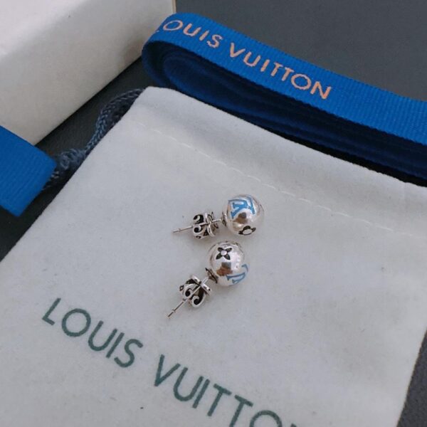 réplica,joyas,joyería,1:1,replica,fake,lujo,barato Pendientes Louis Vuitton Contador RW nuevo modelo de pareja de estilo (0523)
