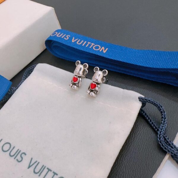 réplica,joyas,joyería,1:1,replica,fake,lujo,barato Pendientes Louis Vuitton Contador RW nuevo modelo de pareja de estilo (FF30)
