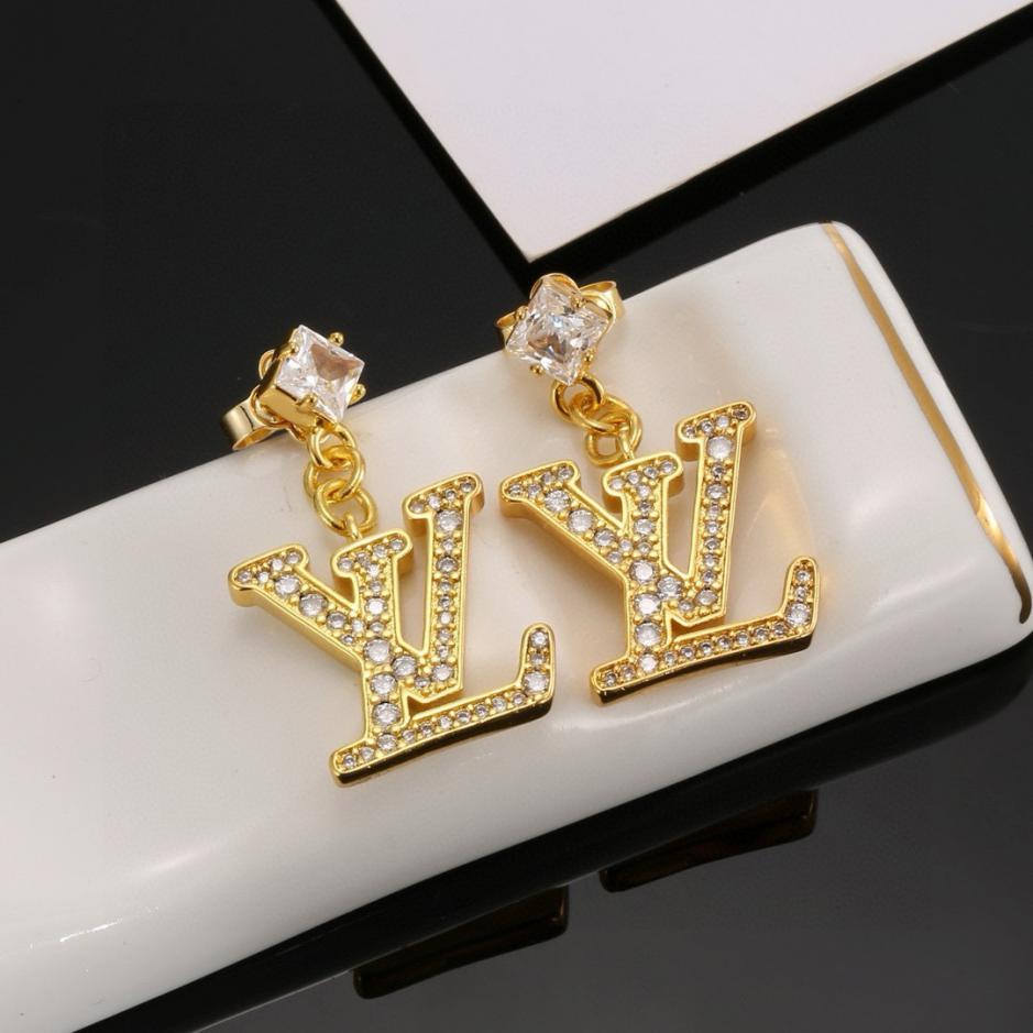réplica,joyas,joyería,1:1,replica,fake,lujo,barato réplica,joyas,joyería,1:1,replica,fake,lujo,barato Pendientes Louis Vuitton (B431)