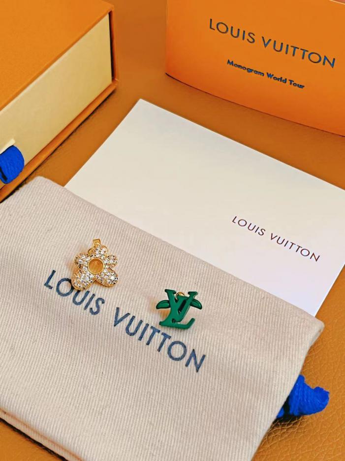 réplica,joyas,joyería,1:1,replica,fake,lujo,barato réplica,joyas,joyería,1:1,replica,fake,lujo,barato Pendientes Florecientes Louuis Vuitton(9901)