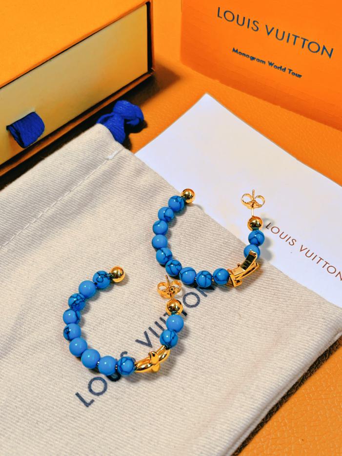 réplica,joyas,joyería,1:1,replica,fake,lujo,barato réplica,joyas,joyería,1:1,replica,fake,lujo,barato Pendientes Louis Vuitton Pearls Fusion (0BF9)
