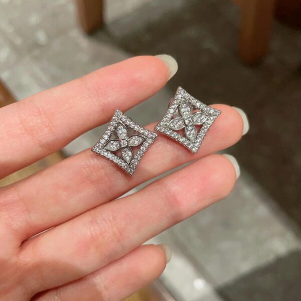 réplica,joyas,joyería,1:1,replica,fake,lujo,barato Pendientes Louuis Vuitton nuevos (5342)
