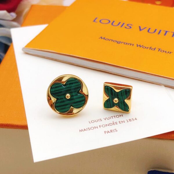 réplica,joyas,joyería,1:1,replica,fake,lujo,barato Louuis Vuitton último collar de nácar verde (A777)