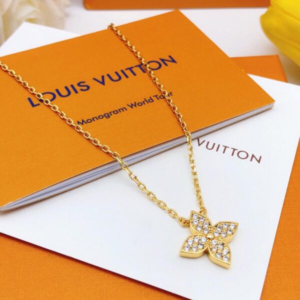 réplica,joyas,joyería,1:1,replica,fake,lujo,barato Louuis Vuitton último collar para presbicia (CCD9)