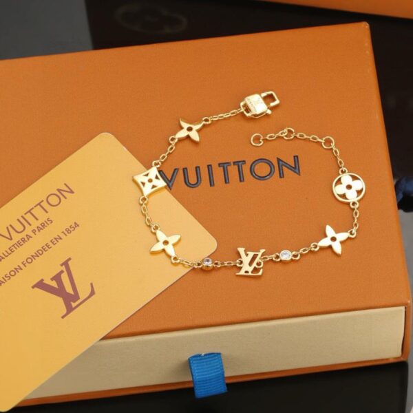 réplica,joyas,joyería,1:1,replica,fake,lujo,barato Pulsera con letras Louis Vuitton(6544)