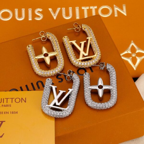 réplica,joyas,joyería,1:1,replica,fake,lujo,barato Pendientes Louis Vuitton (49E2)