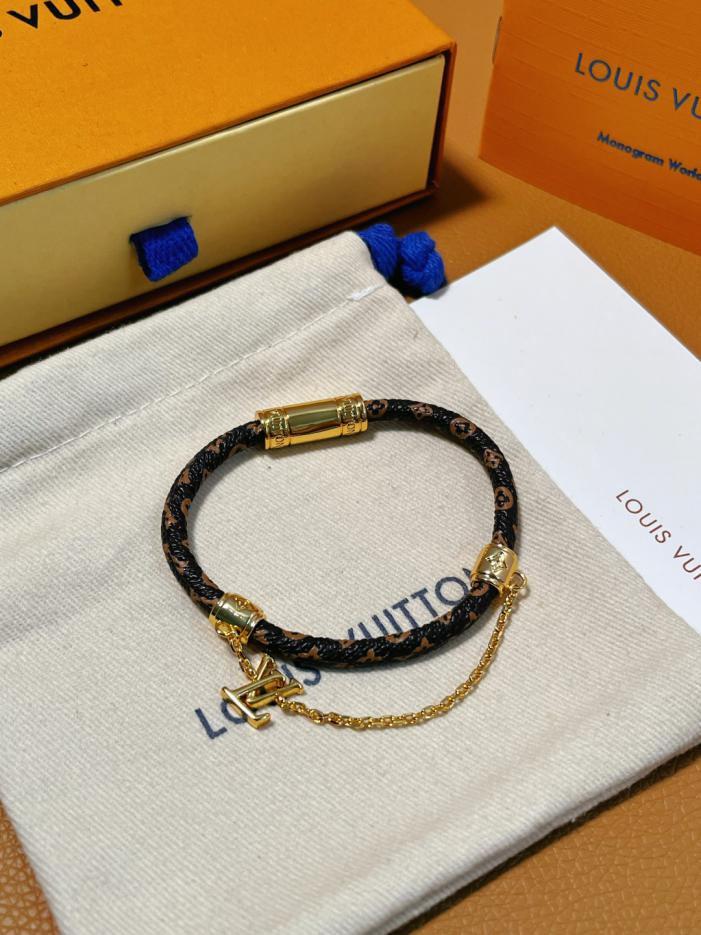réplica,joyas,joyería,1:1,replica,fake,lujo,barato réplica,joyas,joyería,1:1,replica,fake,lujo,barato Pulsera Louis Vuitton Chain It (8CB4)