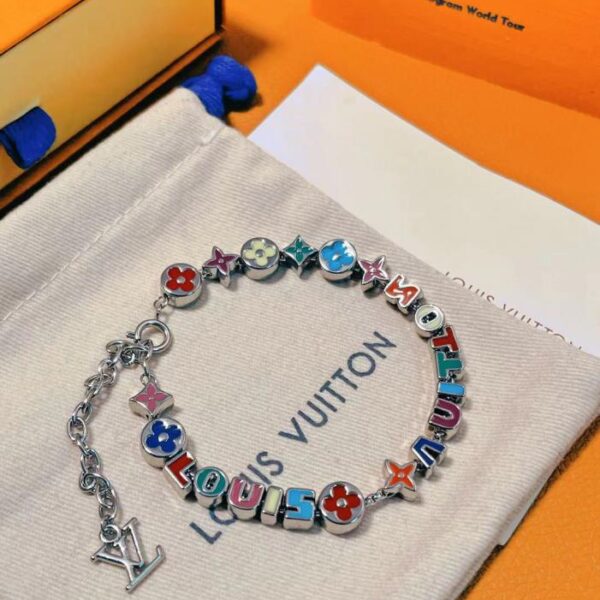 réplica,joyas,joyería,1:1,replica,fake,lujo,barato Nueva pulsera Monogram Party de Louis Vuitton (3875)